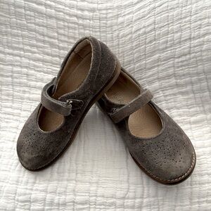 Mini Boden Mary Jane Suede Shoes size 28/10.5 (US)